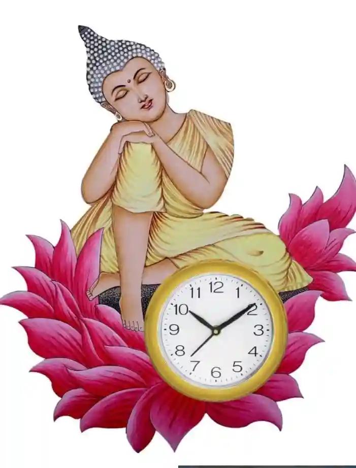 Budha Special Shining Wall Clock