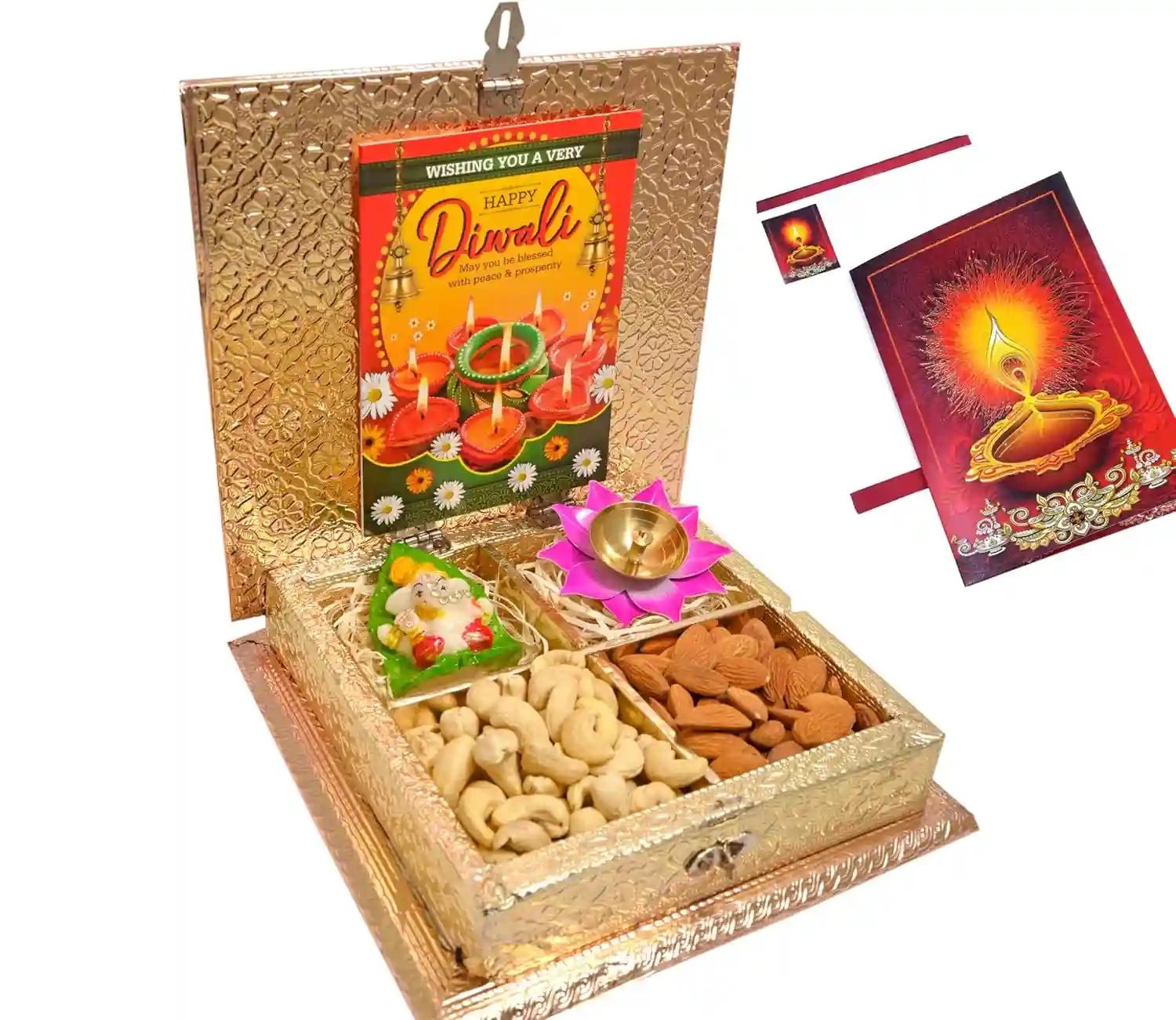 Diwali Dry Fruits Gift Box/Diwali Gift hampers/Diwali Gift Items/Diwali dryfruits Gift Box/Dry Fruits Gift Box for Diwali/Diwali Gifts for Employees/Diwali Gifts for Family and Friends