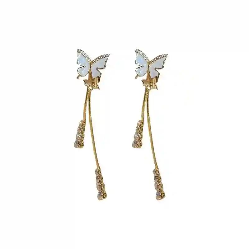 Butterfly Stud with Hanging