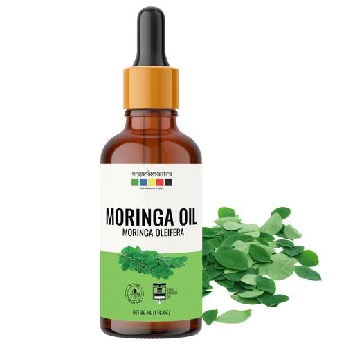 Organix Mantra Moringa Oil, 100% Pure, Natural & Cold Pressed Organic Oil, 30 ML