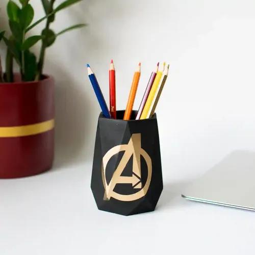 Dwell dapper Multi Purpose Pen Stand (Avenger)