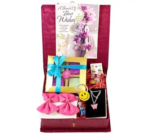 Mantouss Rakhi Gift For Sister/Rakshabandhan Gift/Birthday Gift For Sister/Gift For Sister/Chocolate Gift Hamper For Sister,400 G