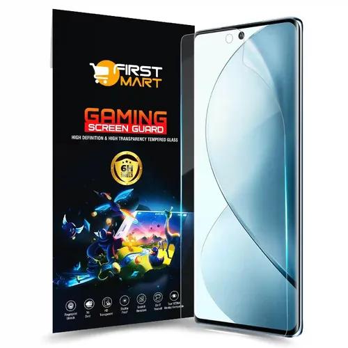 FIRST MART Screen Protector for Vivo V29 Pro 5G - Nano Fiber Unbreakable Membrane Case Friendly Full Edge to Edge Screen Coverage & Installation Kit (Gaming Clear)