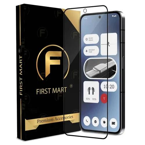 FIRST MART Premium Tempered Glass for Nothing 2A 5G with Edge to Edge Coverage and Easy Installation Kit, Pack of 1