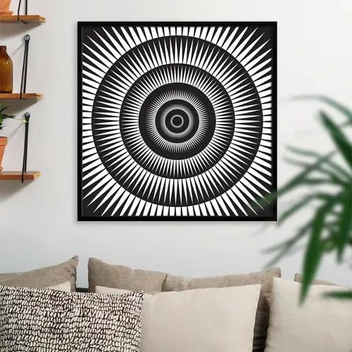 ArtzFolio Phantasm | Premium Canvas Painting for Bedroom & Living Room | Black Wood Frame | 24 x 24 inch (61 x 61 cms)