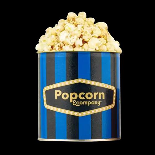 Popcorn & Company Cream Cheese Popcorn, Regular Tin 130 Gm