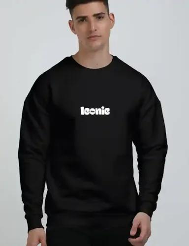 Iconic Unisex Oversized pullover sweatshirt - Black - S