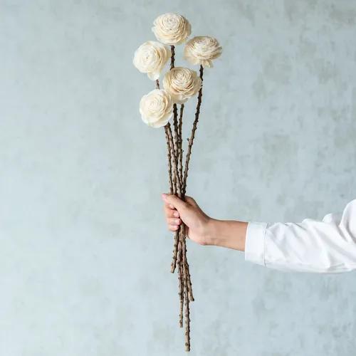 Adjustable Sola Flower Sticks (Set of 8)