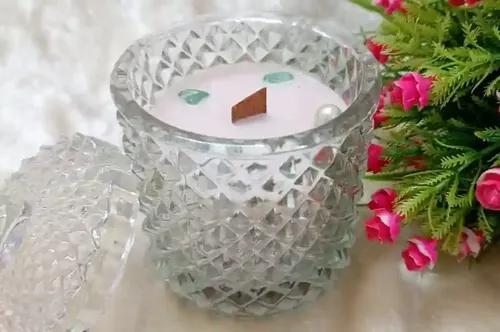 Candy Jar Candle - Mogra Fragrance