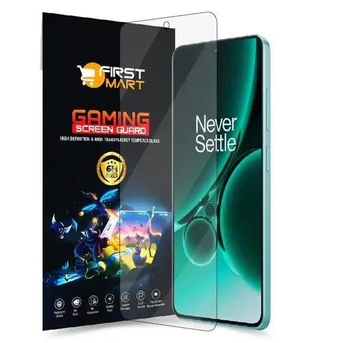 FIRST MART Screen Protector for OnePlus Nord CE 3 5G, Nord 3 and Nord CE 4 5G 5G - Impossible Fiber Case Friendly Screen Protection & Installation Kit (Gaming Clear)