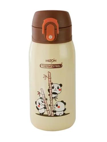 Milton Jolly Thermosteel Sipper Water Bottle (300 ml, Brown)