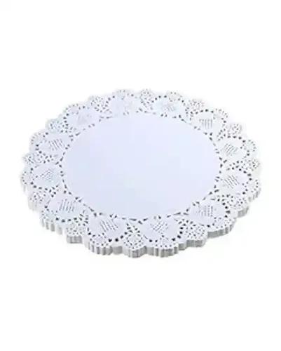 Perfect Pricee Paper Lace Doilies Paper Placemats for Desert, Tableware Decoration - 4.5 inch