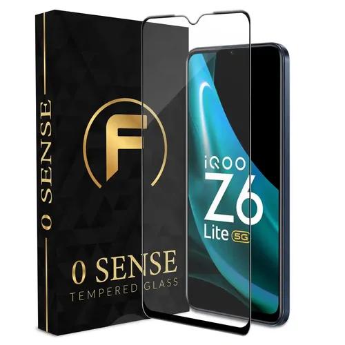 FIRST MART Slim Tempered Glass Screen Protector Compatible for iQOO Z6 Lite 5G / iQOO Z6 5G / iQOO Z3 5G Edge to Edge Coverage and Easy Installation