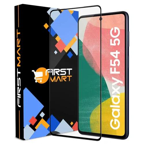 FIRST MART Premium Tempered Glass for Samsung Galaxy F54 5G / Samsung M53 5G / Samsung M54 5G with Edge to Edge Coverage and Easy Installation Kit, Pack of 1