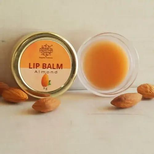 Natural Almond Lip Balm (Pack of 3)